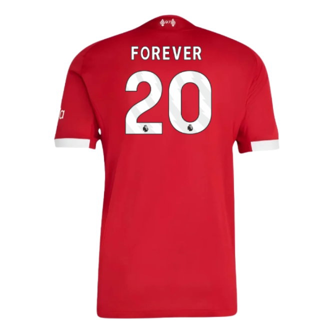2025-2026 Liverpool match-style Home Shirt (Forever 20)