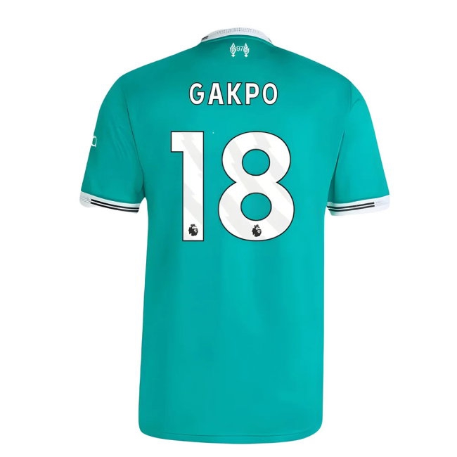 2025-2026 Liverpool match-style Third Shirt (Gakpo 18)