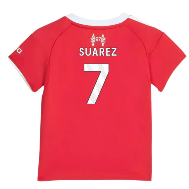 2025-2026 Liverpool Home Baby Kit (Suarez 7)