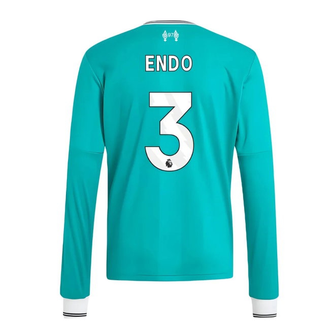 2025-2026 Liverpool Long Sleeve Third Shirt (Kids) (Endo 3)