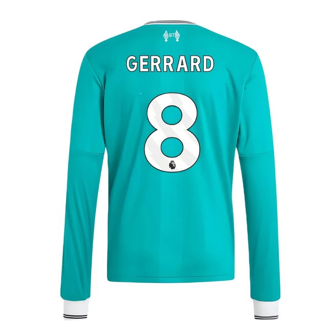 2025-2026 Liverpool Long Sleeve Third Shirt (Kids) (Gerrard 8)