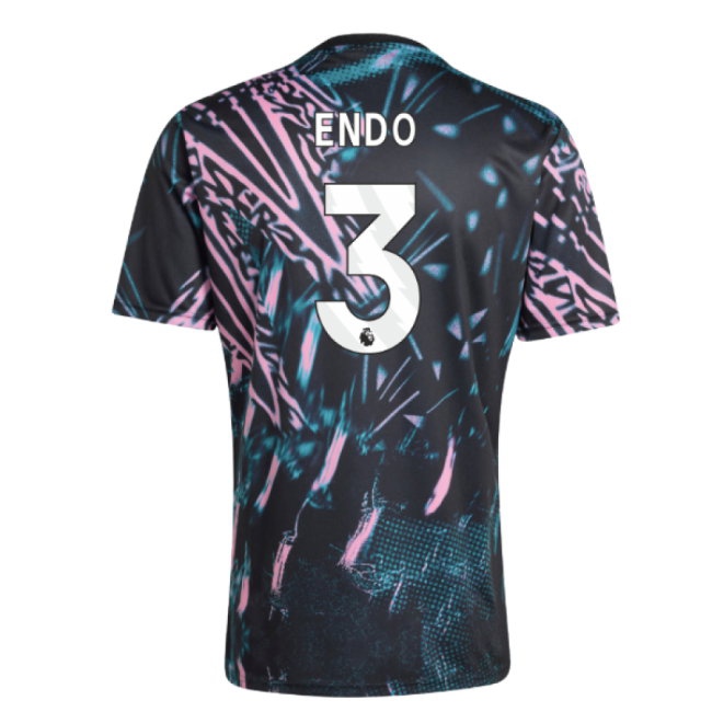 2025-2026 Liverpool Pre Match Shirt (Black) (Endo 3)