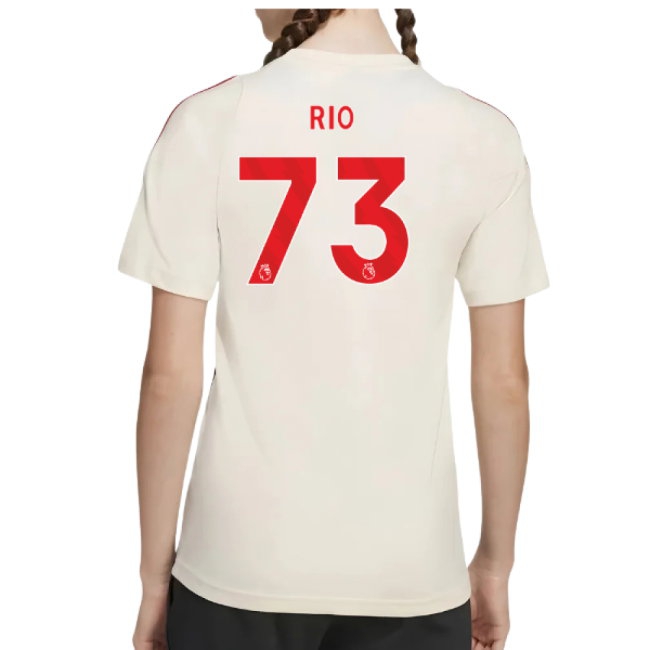 2025-2026 Liverpool Training Tee (White) - Kids (Rio 73)