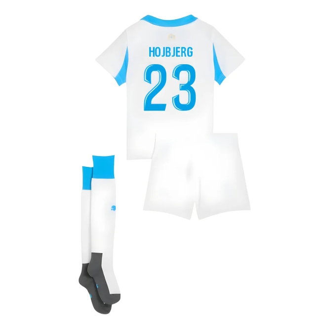 2025-2026 Marseille Home Mini Kit (Hojbjerg 23)