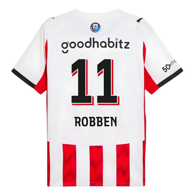 2025-2026 PSV Eindhoven Home Shirt (Robben 11)