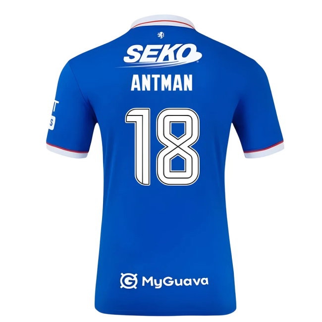 2025-2026 Rangers match-style Home Shirt (Antman 18)