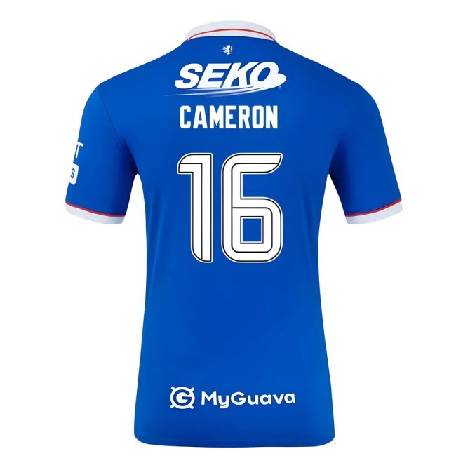 2025-2026 Rangers match-style Home Shirt (Cameron 16)