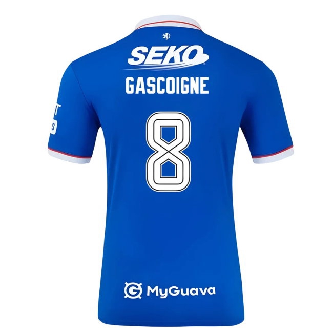2025-2026 Rangers match-style Home Shirt (Gascoigne 8)