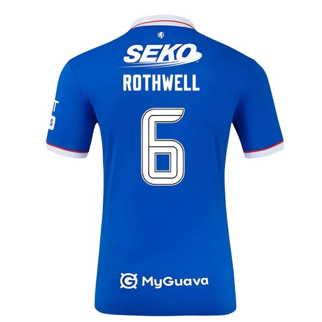 2025-2026 Rangers match-style Home Shirt (Rothwell 6)