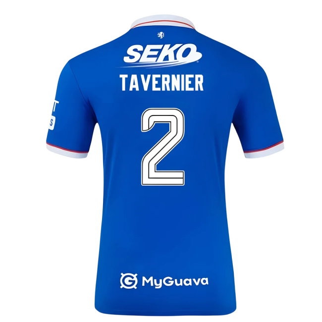 2025-2026 Rangers match-style Home Shirt (Tavernier 2)