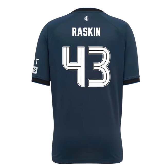 2025-2026 Rangers Third Shirt (Kids) (Raskin 43)