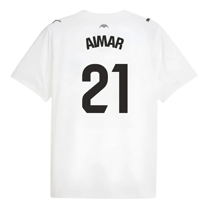 2025-2026 Valencia Home Shirt (Aimar 21)
