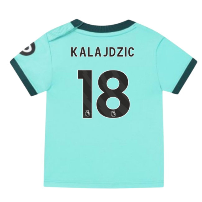 2025-2026 Wolves Away Baby Kit (Kalajdzic 18)