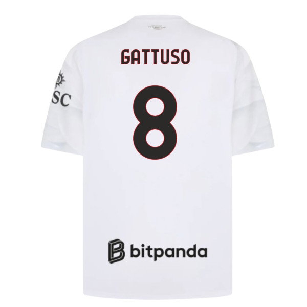 2026-2027 AC Milan Away Shirt (Gattuso 8)
