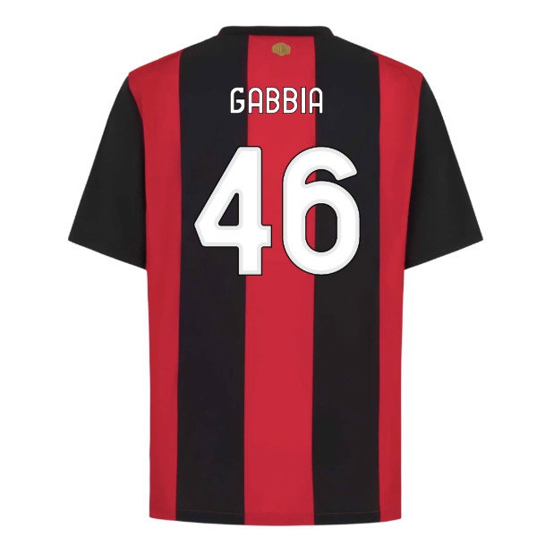 2026-2027 AC Milan Home Shirt (Gabbia 46)