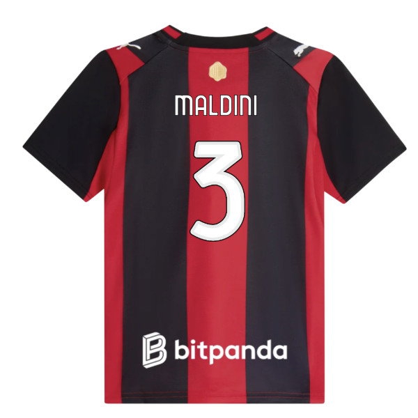 2026-2027 AC Milan Home Shirt (Kids) (Maldini 3)