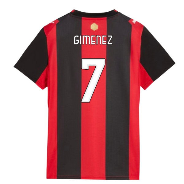2026-2027 AC Milan Home Shirt (Womens) (Gimenez 7)