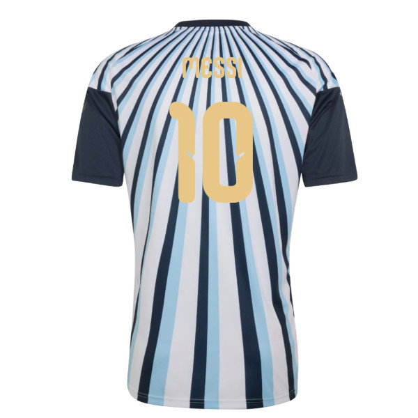 2026-2027 Argentina Home Pre-Match Shirt (White) (Messi 10)