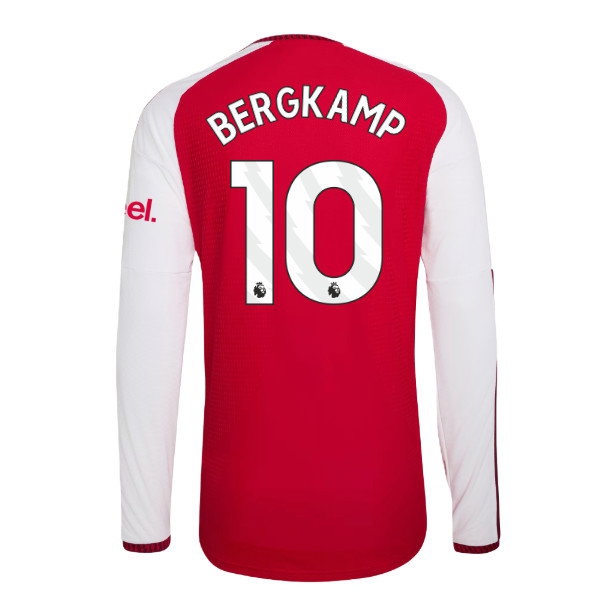 2026-2027 Arsenal match-style Long Sleeve Home Shirt (Bergkamp 10)