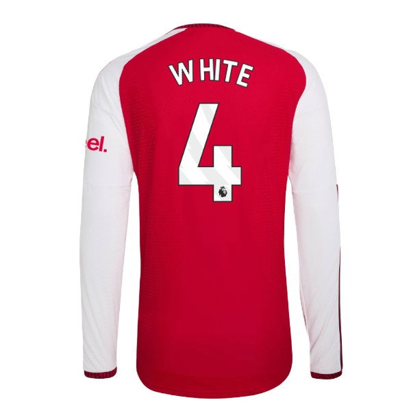 2026-2027 Arsenal match-style Long Sleeve Home Shirt (White 4)