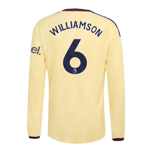 2026-2027 Arsenal match-style Long Sleeve Third Shirt (Williamson 6)