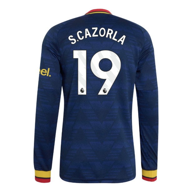 2026-2027 Arsenal Away Long Sleeve Shirt (S.Cazorla 19)