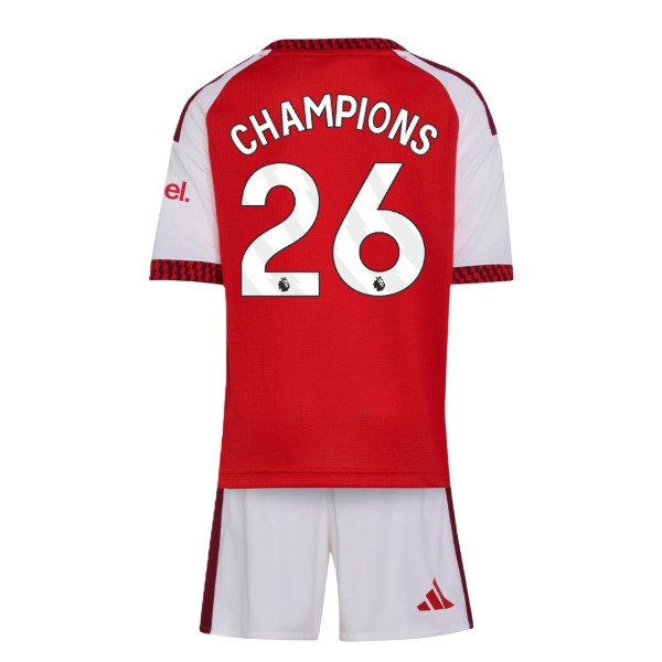 2026-2027 Arsenal Home Mini Kit (Champions 26)