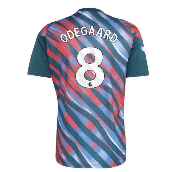 2026-2027 Arsenal Pre-Match Shirt (Utility Green) (Odegaard 8)