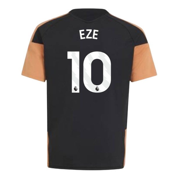 2026-2027 Arsenal Training Jersey (Black) - Kids (Eze 10)