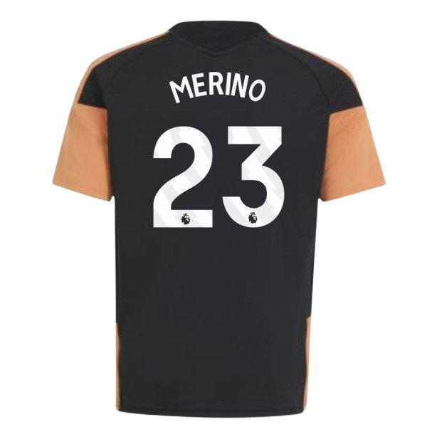 2026-2027 Arsenal Training Jersey (Black) - Kids (Merino 23)
