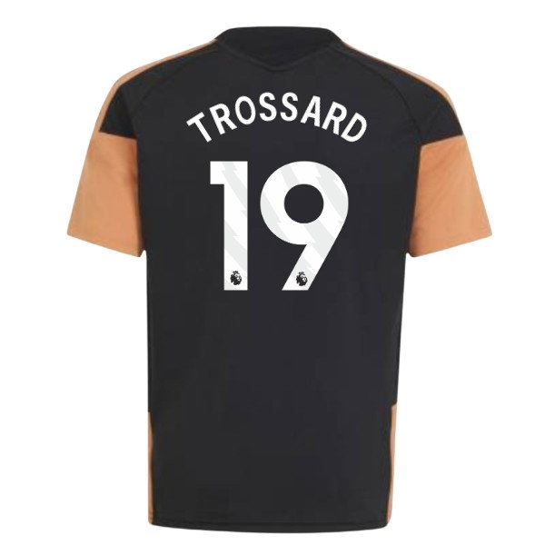 2026-2027 Arsenal Training Jersey (Black) - Kids (Trossard 19)