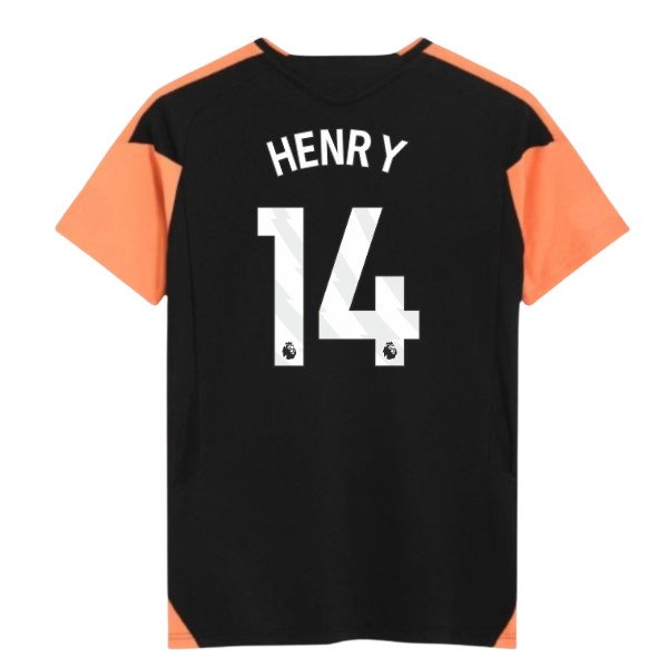 2026-2027 Arsenal Training Jersey (Black) - Womens (Henry 14)