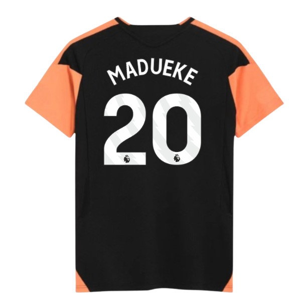 2026-2027 Arsenal Training Jersey (Black) - Womens (Madueke 20)