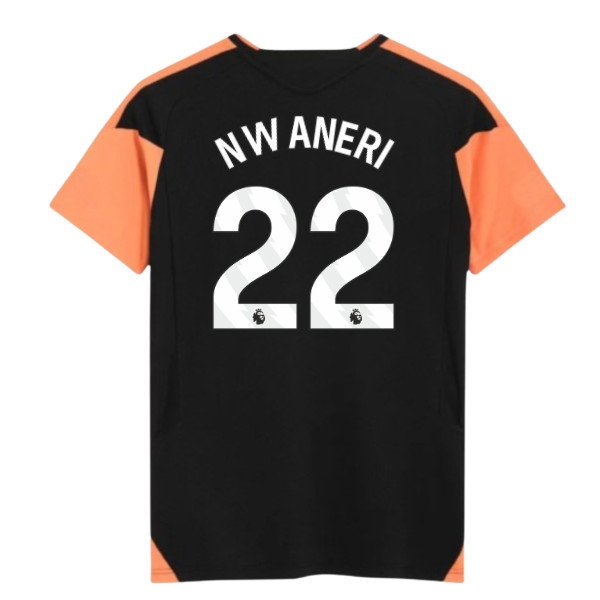 2026-2027 Arsenal Training Jersey (Black) - Womens (Nwaneri 22)