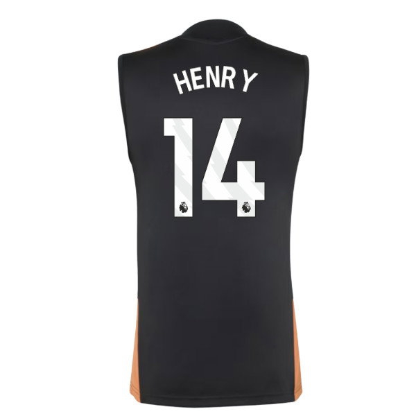 2026-2027 Arsenal Training Sleeveless Jersey (Black) (Henry 14)