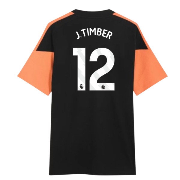 2026-2027 Arsenal Training Tee (Black) (J.Timber 12)