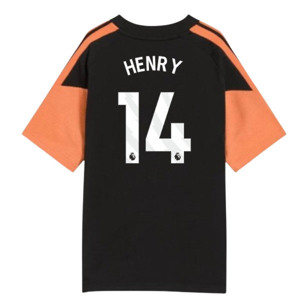 2026-2027 Arsenal Training Tee (Black) - Kids (Henry 14)