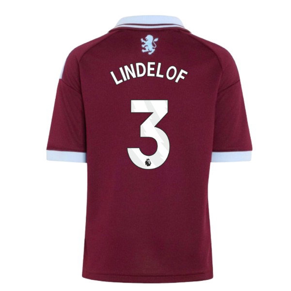 2026-2027 Aston Villa Home Mini Kit (Lindelof 3)