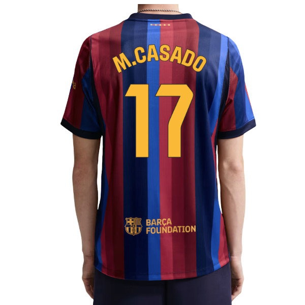 2026-2027 Barcelona Home Shirt (M.Casado 17)