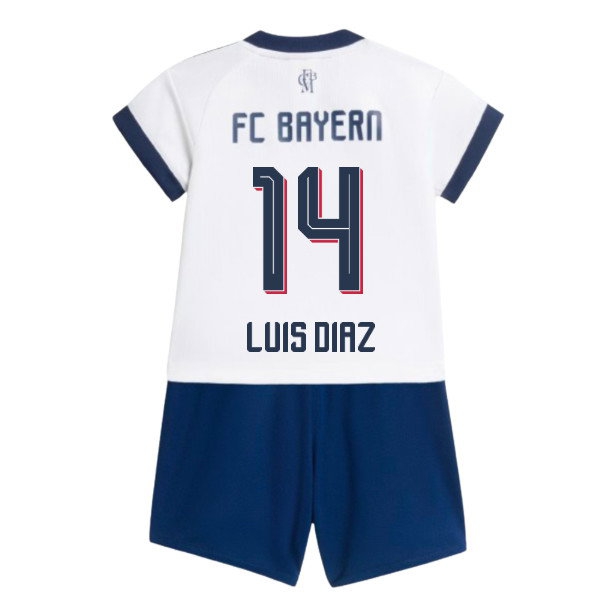2026-2027 Bayern Munich Away Baby Kit (Luis Diaz 14)