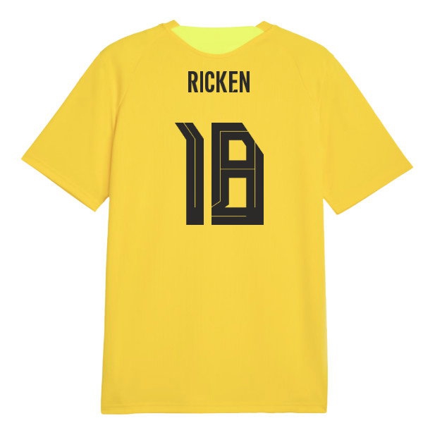 2026-2027 Borussia Dortmund Training Jersey (Yellow) (Ricken 18)