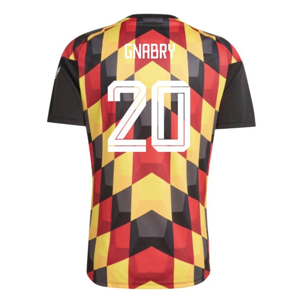 2026-2027 Germany Home Pre-Match Shirt (Black) (Gnabry 20)