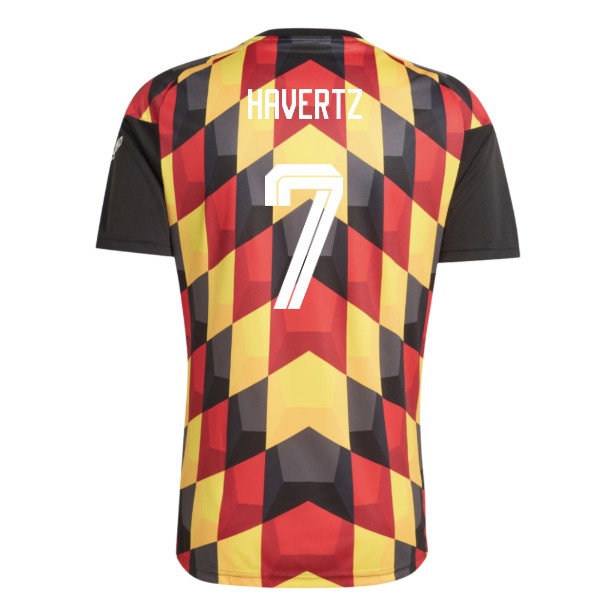 2026-2027 Germany Home Pre-Match Shirt (Black) (Havertz 7)