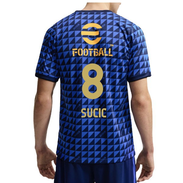 2026-2027 Inter Milan Pre-Match Shirt (Blue) (Sucic 8)