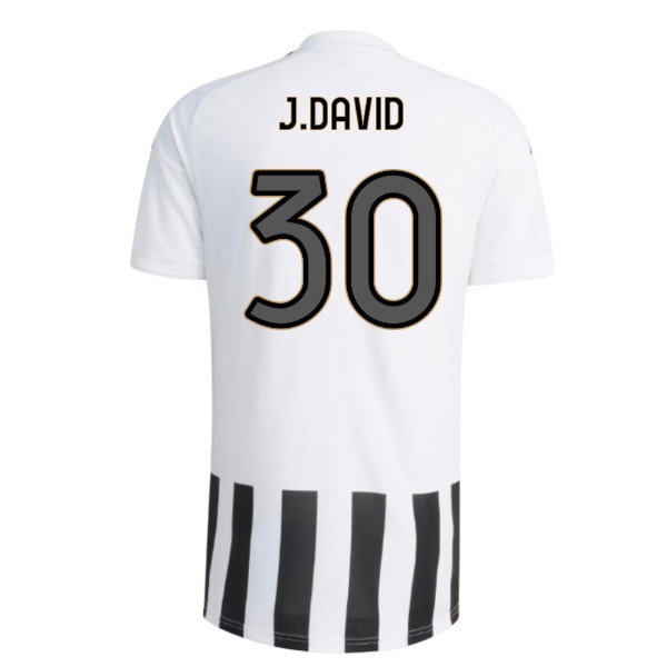 2026-2027 Juventus match-style Home Shirt (J.David 30)