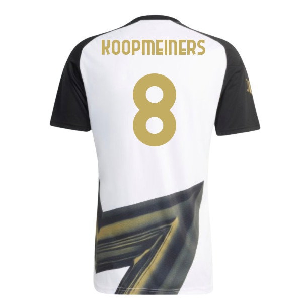 2026-2027 Juventus Pre-Match Shirt (White) (Koopmeiners 8)