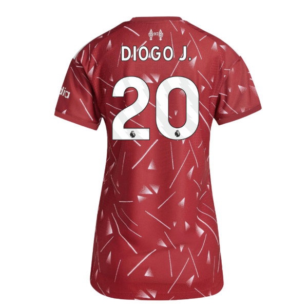 2026-2027 Liverpool match-style Home Shirt (Womens) (Diogo J. 20)