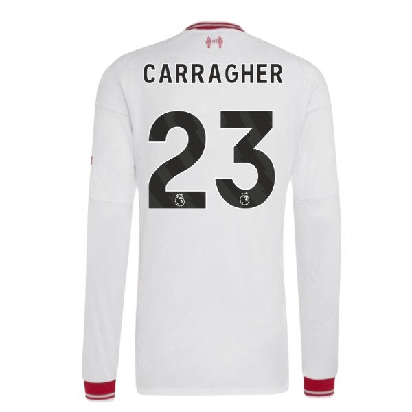 2026-2027 Liverpool match-style Long Sleeve Away Shirt (Carragher 23)