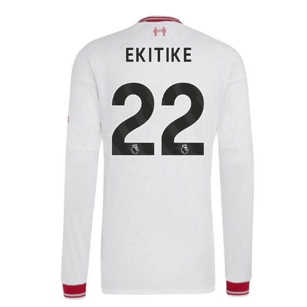 2026-2027 Liverpool match-style Long Sleeve Away Shirt (Ekitike 22)