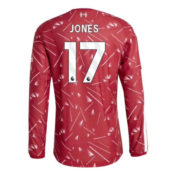 2026-2027 Liverpool match-style Long Sleeve Home Shirt (Jones 17)